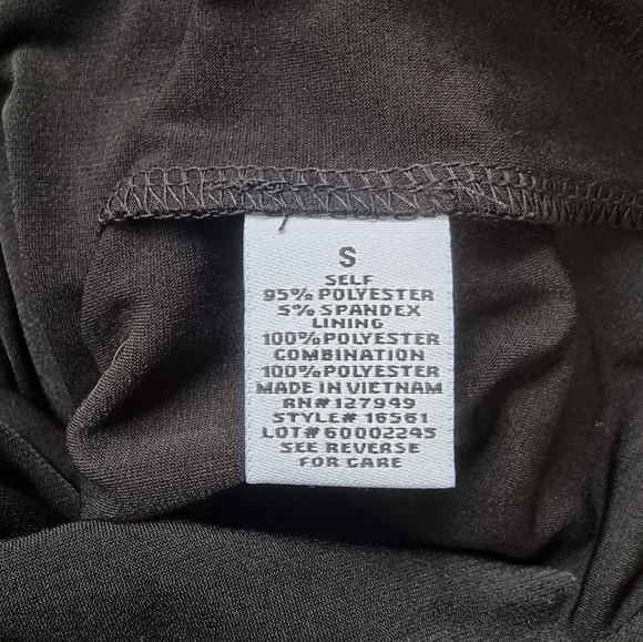 Emma & Michele Lace Bodice Pant Suit with Peek-a-boo Shoulders - Picture 9 of 9